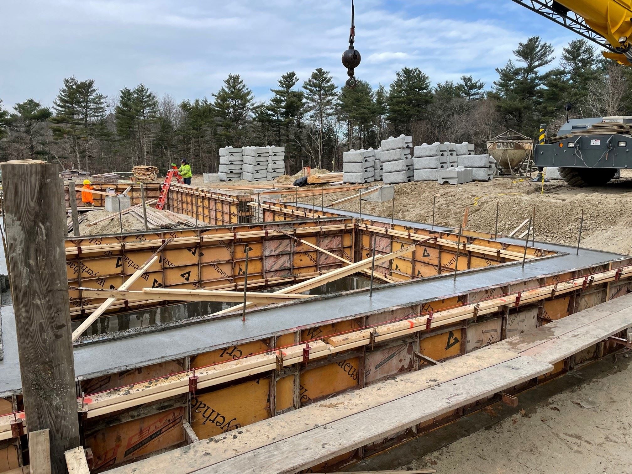 Concrete Placement with Heating Equipment and Insulation Blankets1